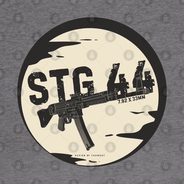 German STG 44 assault rifle by FAawRay